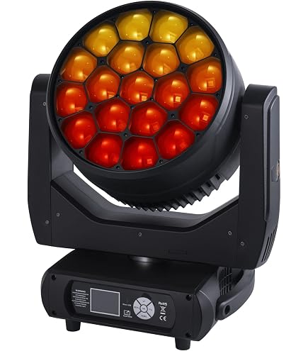 Amazon.co.jp: IMRELAX LED パーライト18灯×10W RGBW 4in1 ステージ